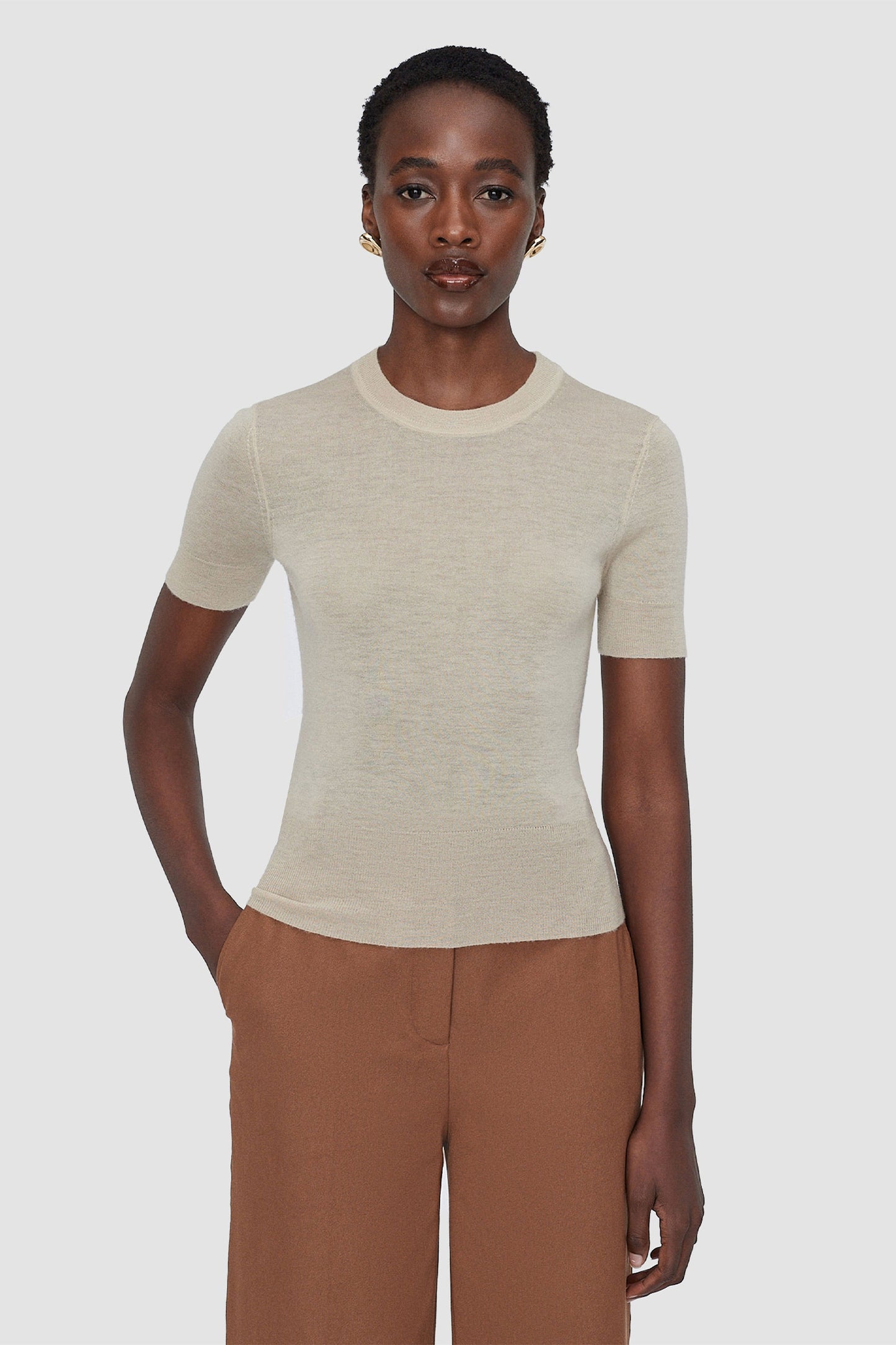 S/S Cashair Top