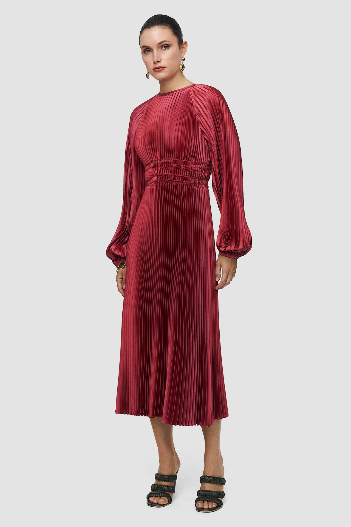 Ortiz Pleated Dress