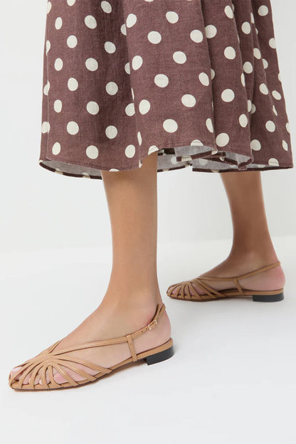 Devon Lattice Slingback Sandal