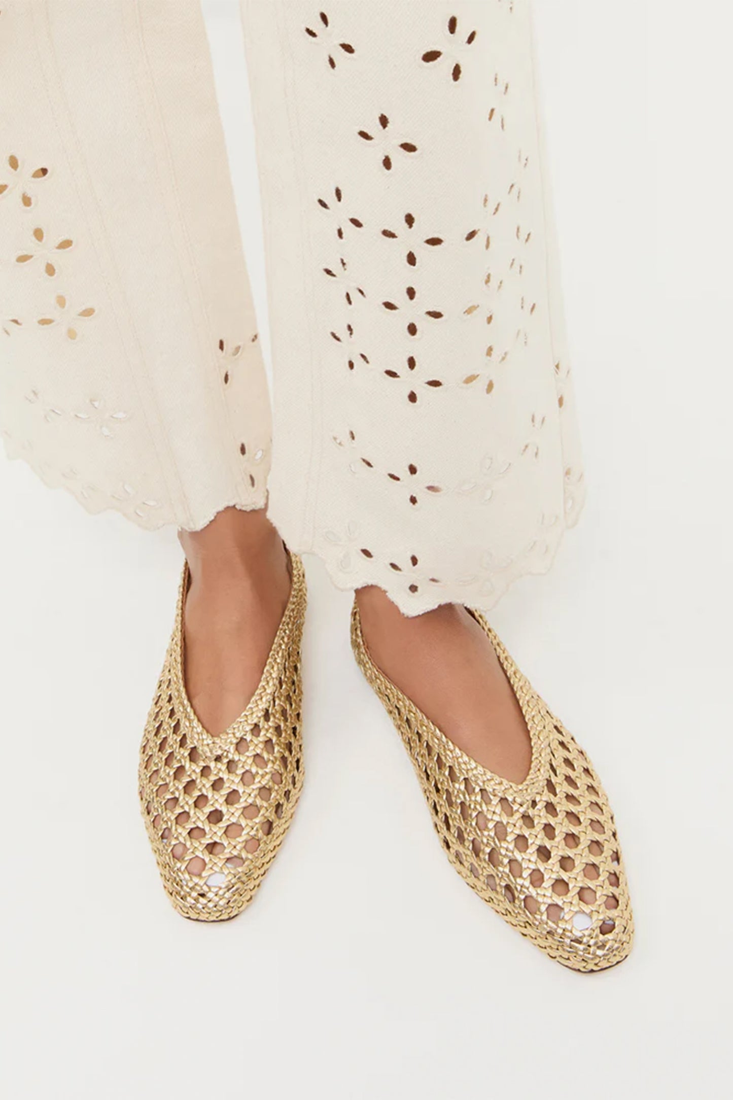 Emery Woven Ballet Flat