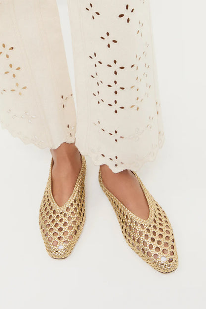Emery Woven Ballet Flat