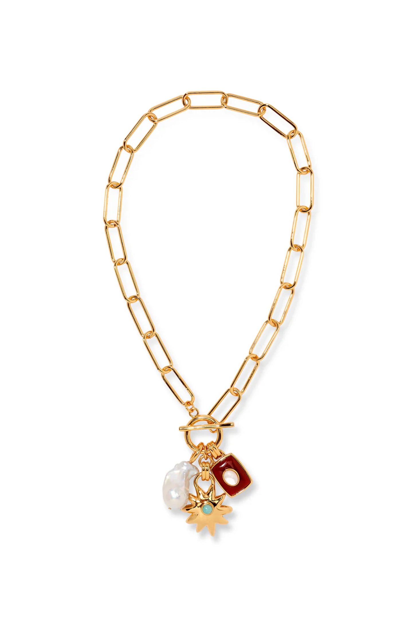 Helios Charm Necklace