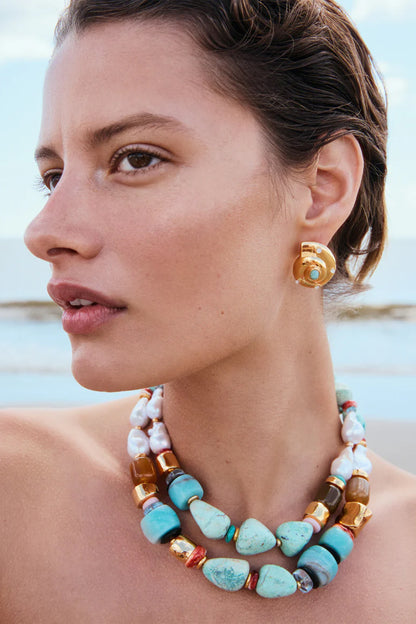 Nautilus Stud Earring