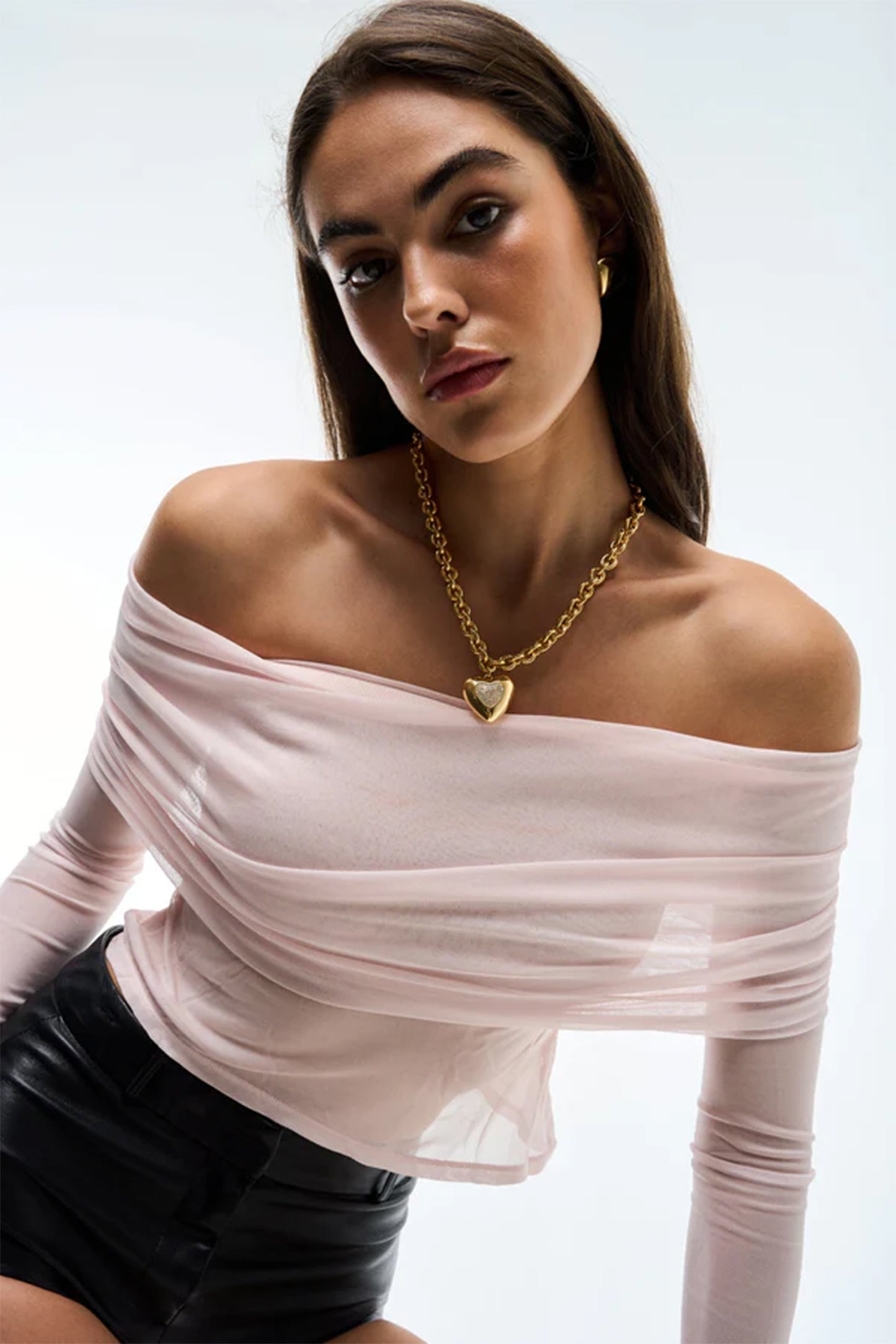 Pave Amor Necklace