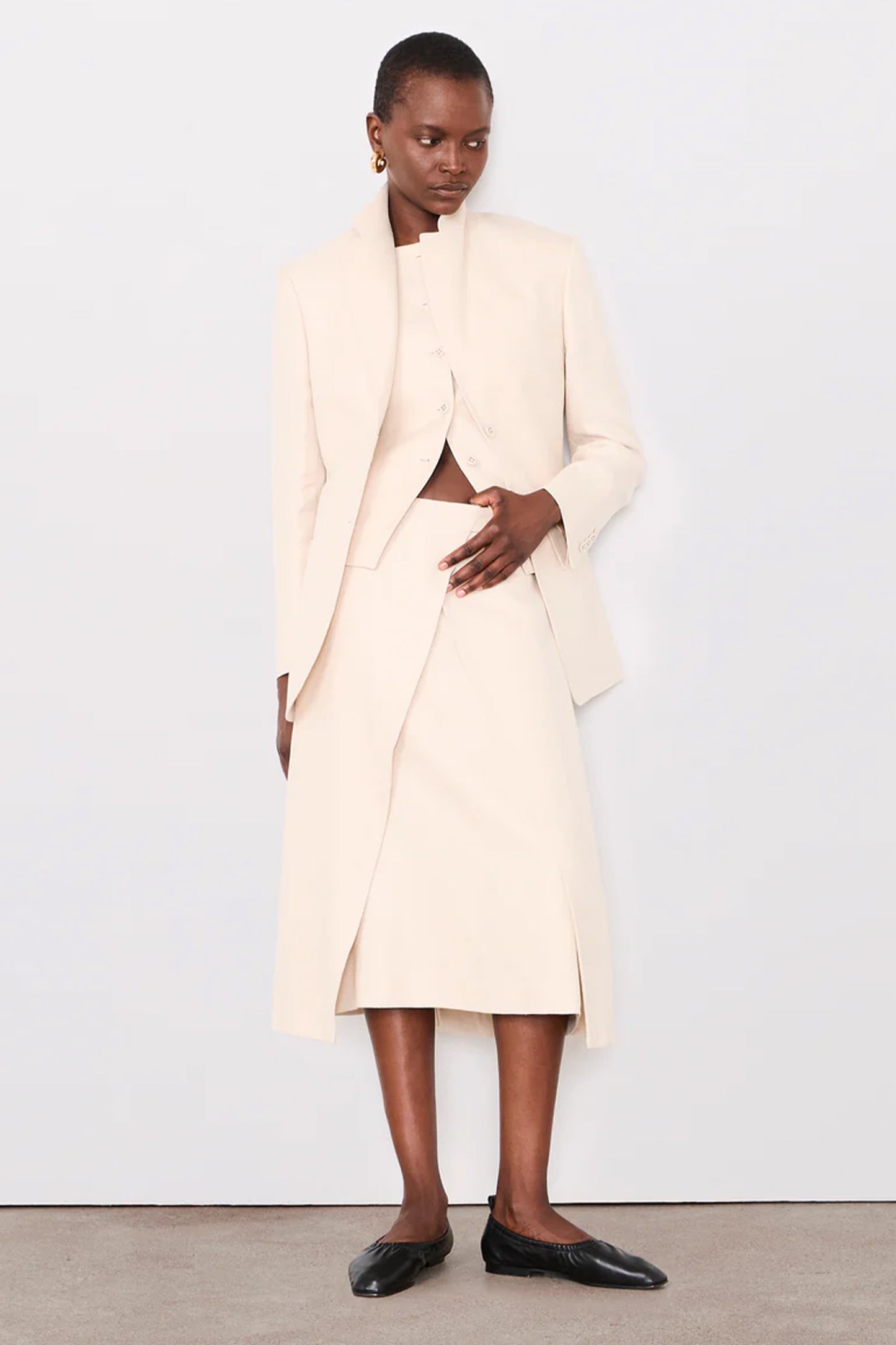 Poema Herringbone Jacket