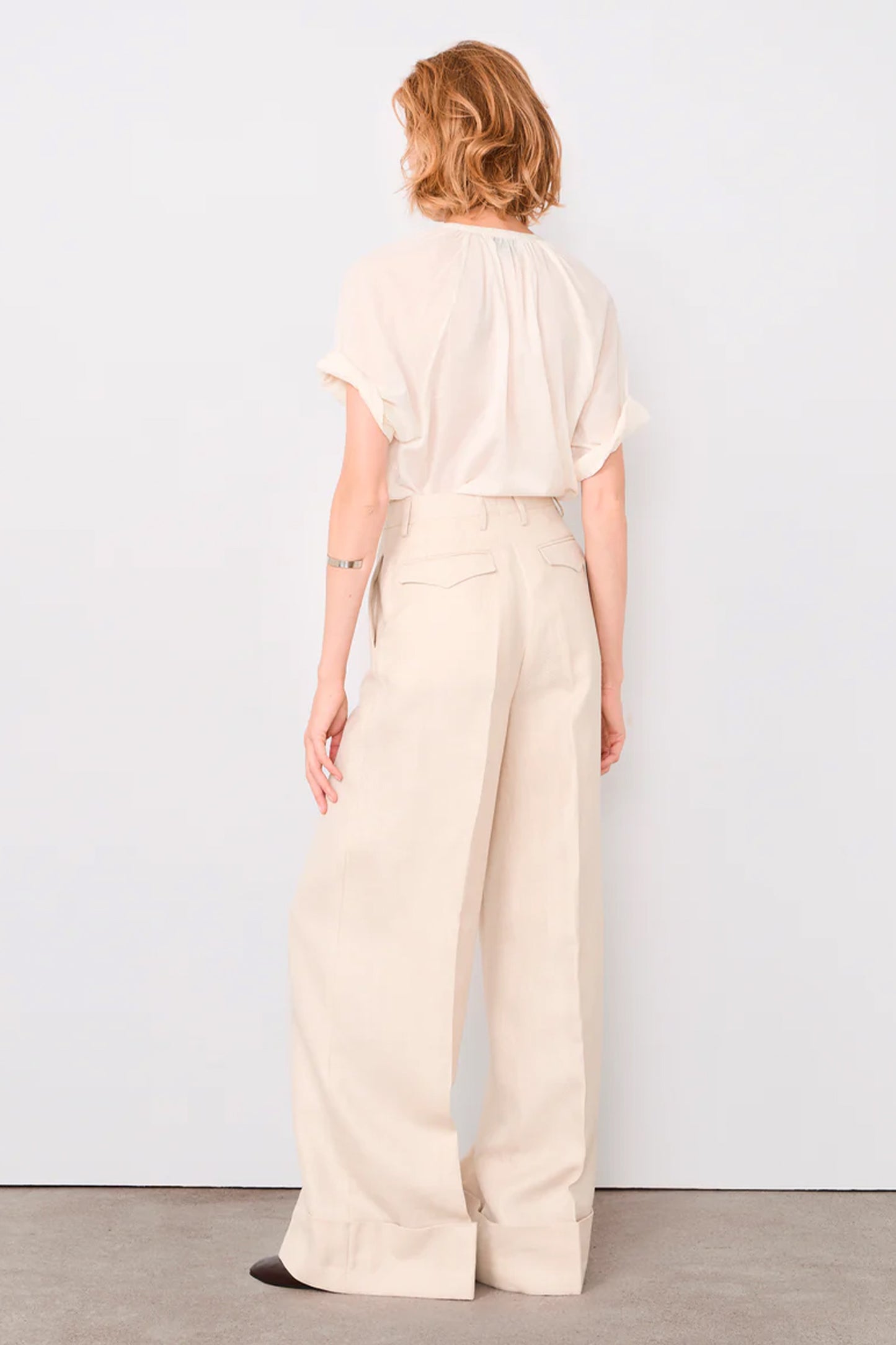 Rosalia Herringbone Pants