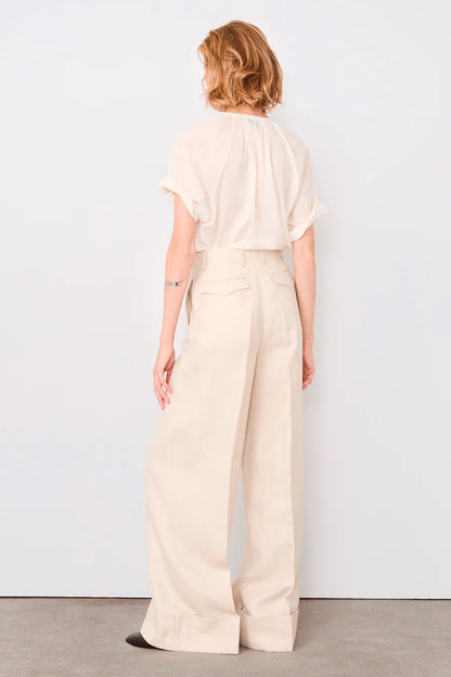 Rosalia Herringbone Pants