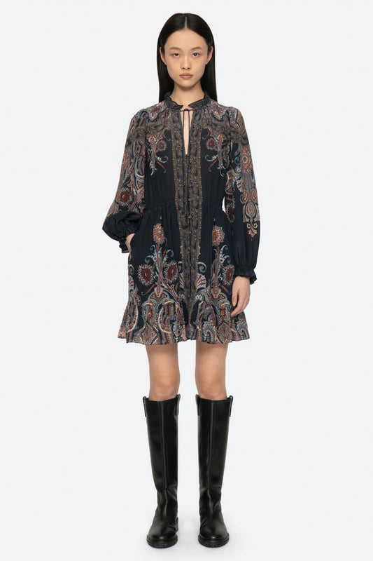 Hyacinth L/SLV Mini Dress