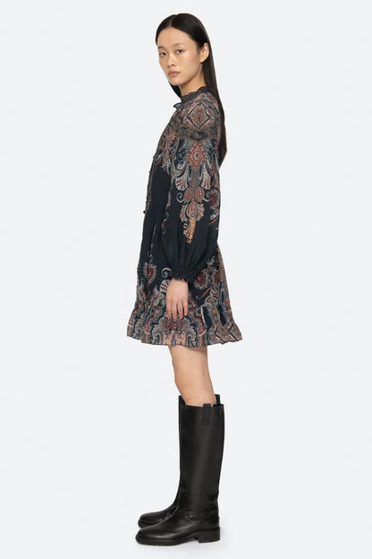 Hyacinth L/SLV Mini Dress