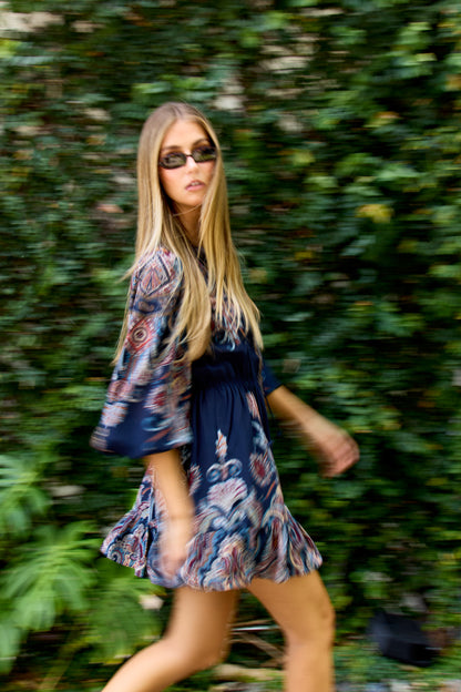 Hyacinth L/SLV Mini Dress