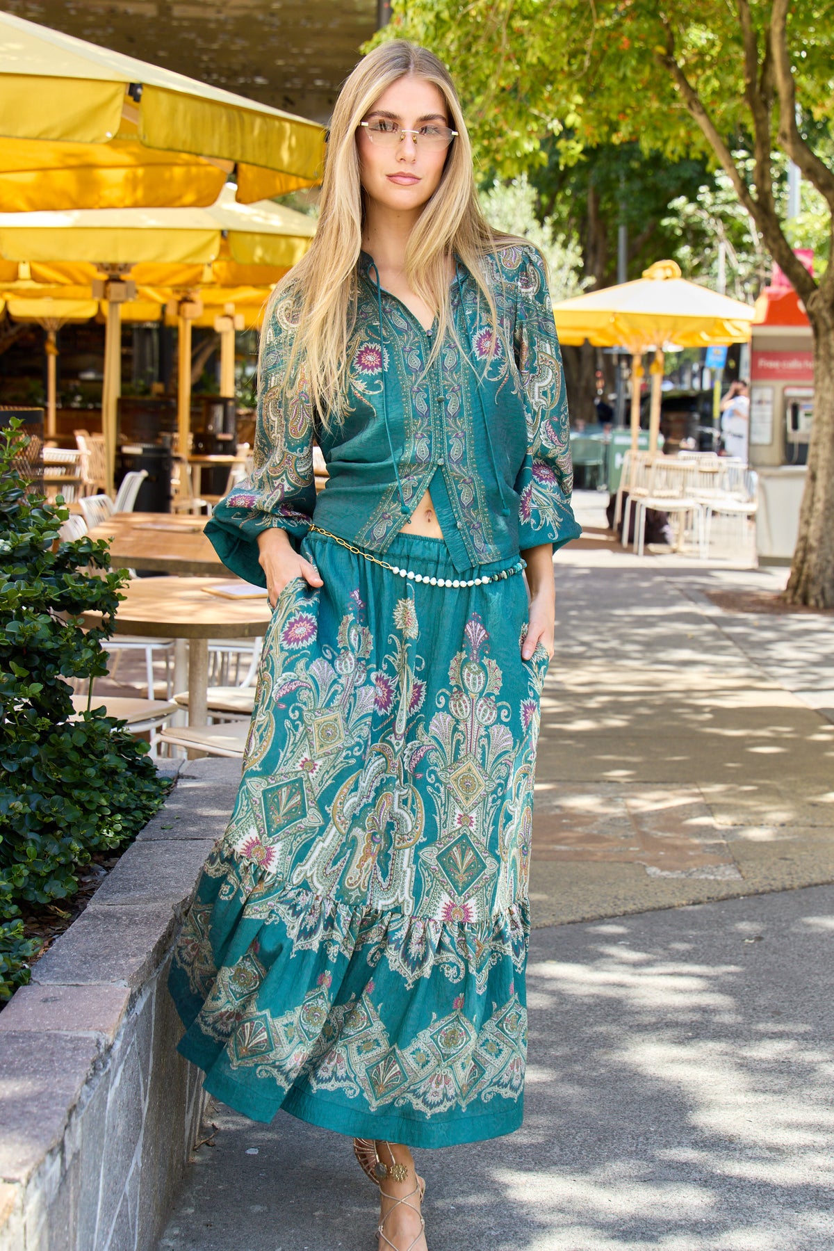 Hyacinth L/SLV Top