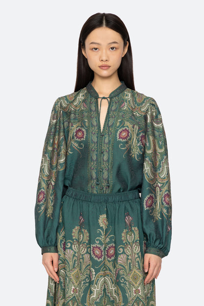 Hyacinth L/SLV Top