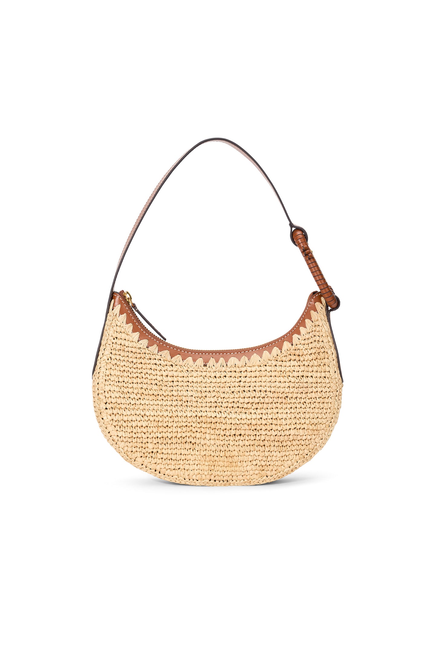 Alden Raffia Shoulder Bag