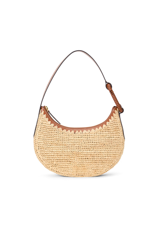 Alden Raffia Shoulder Bag