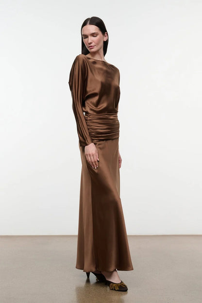 Freda Silk Dress