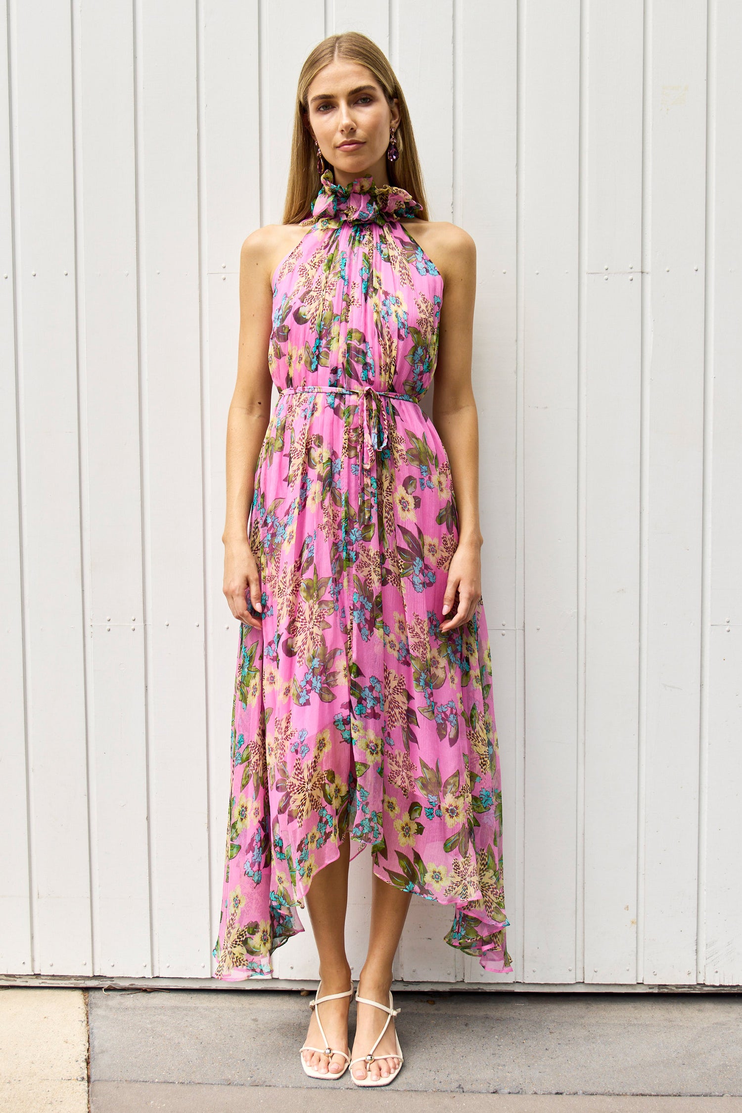 Iris Ruffle Dress – Samantha Ogilvie