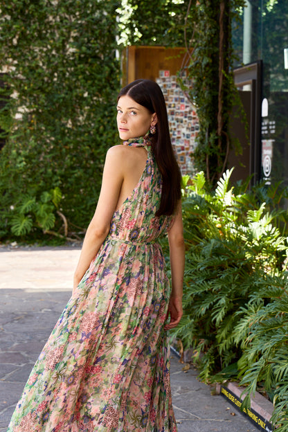 Iris Ruffle Dress