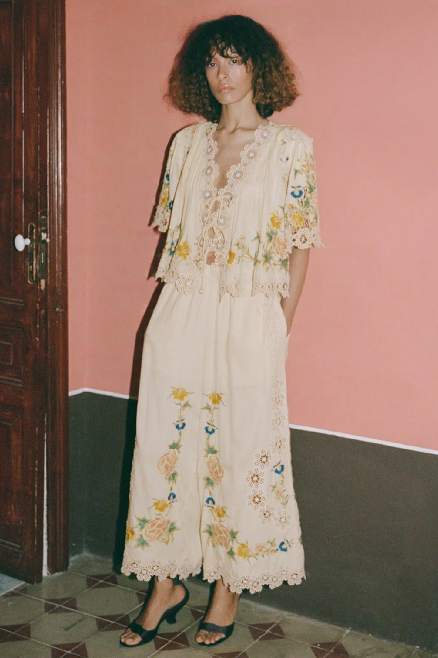 Adonna Emb Pant