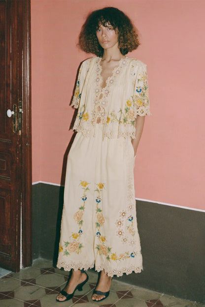 Adonna Emb Pant