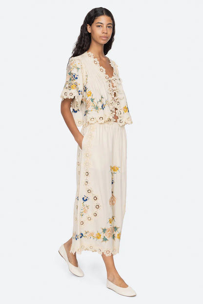 Adonna Emb Pant