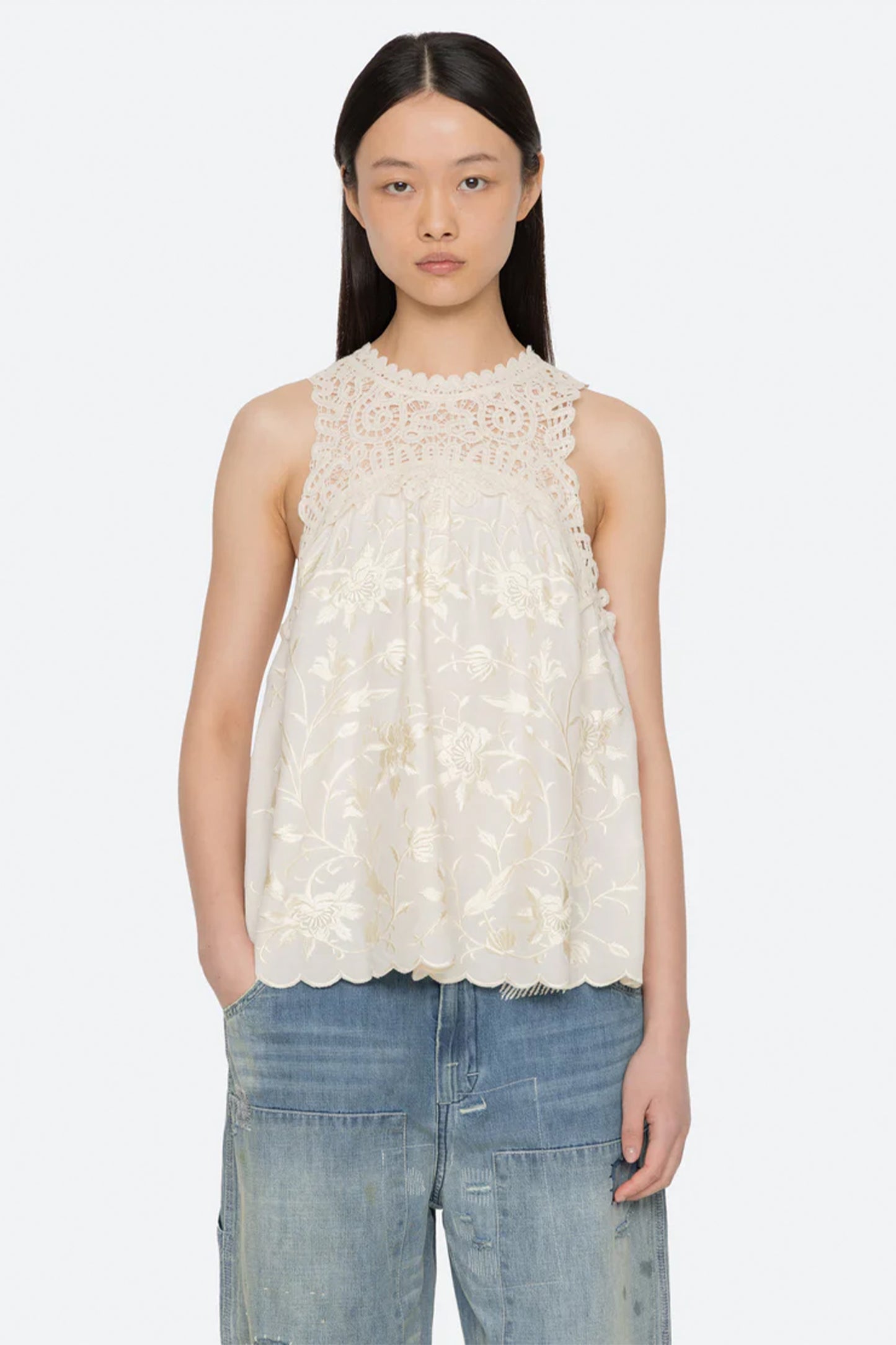Alina Lace Tank Top