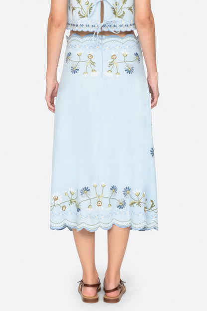 Audra Embroidery Skirt