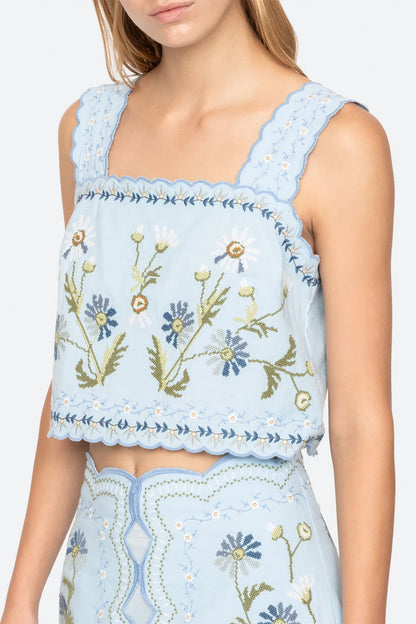 Audra Embroidery Tank Top