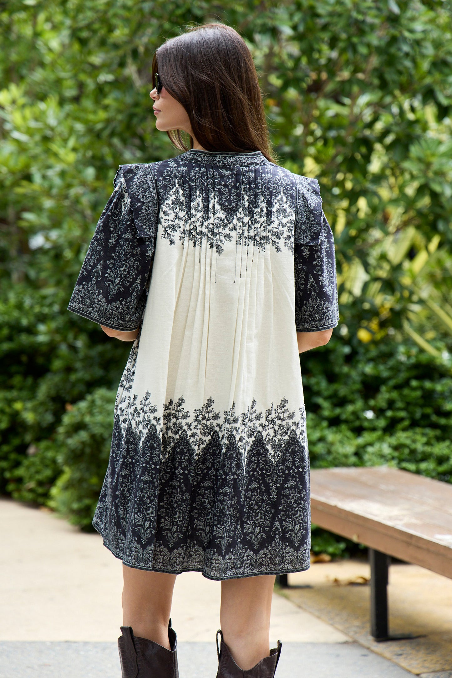 Hedra Print Mini Dress - FINAL SALE