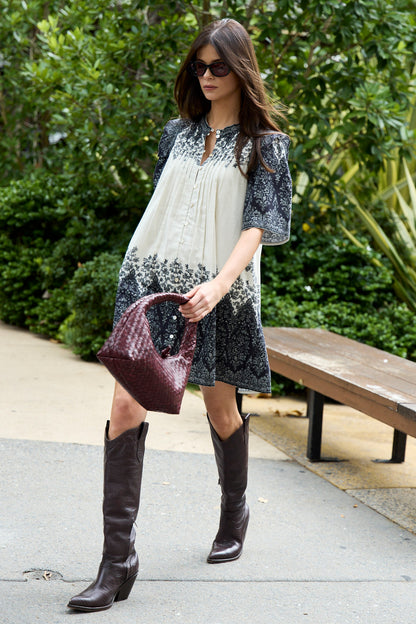 Hedra Print Mini Dress - FINAL SALE
