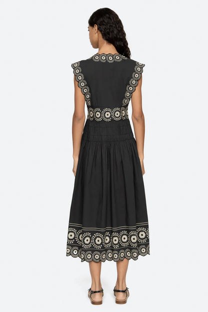 Mirabel Print Midi Dress