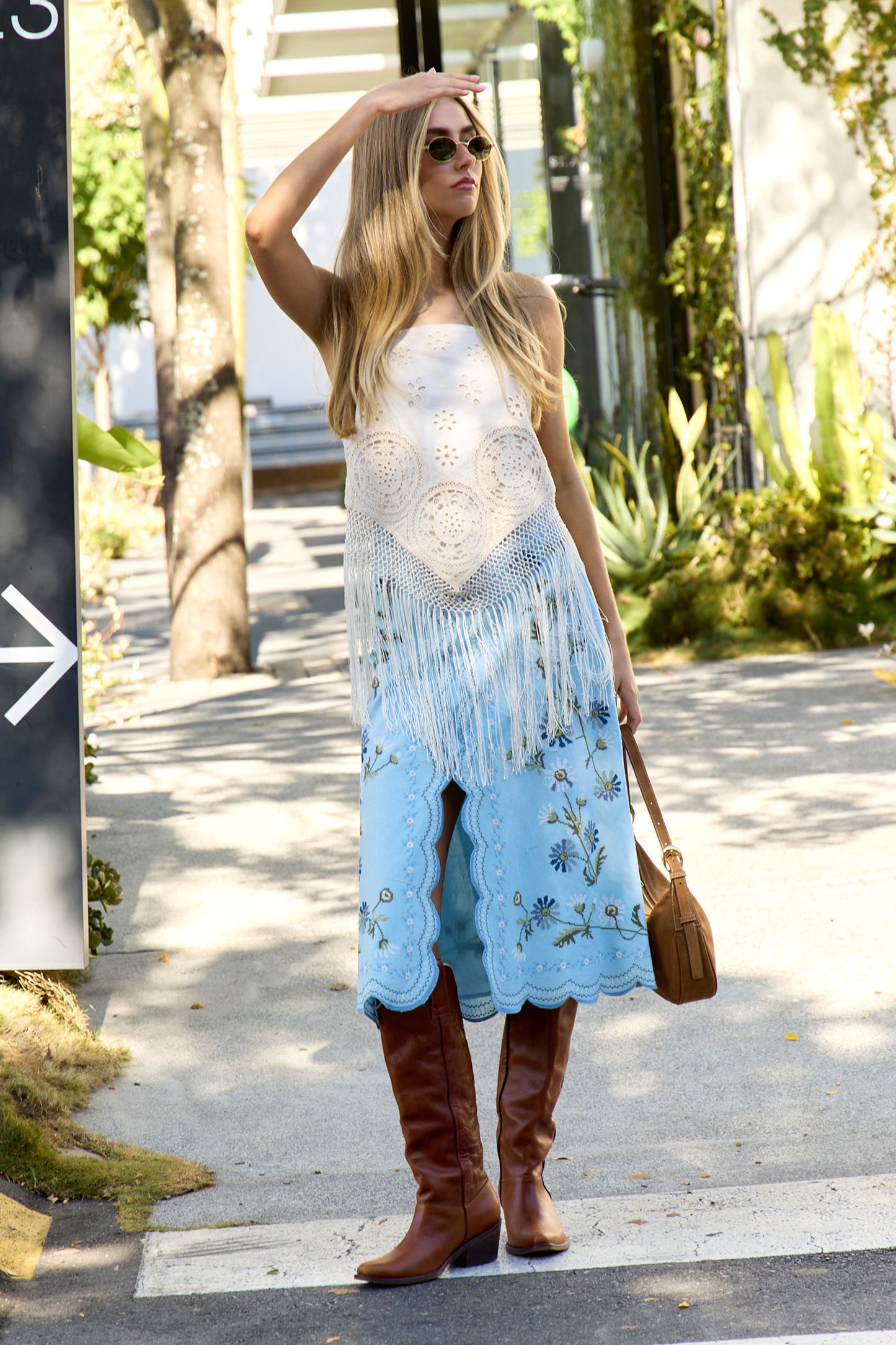 Rafina Eyelet Top