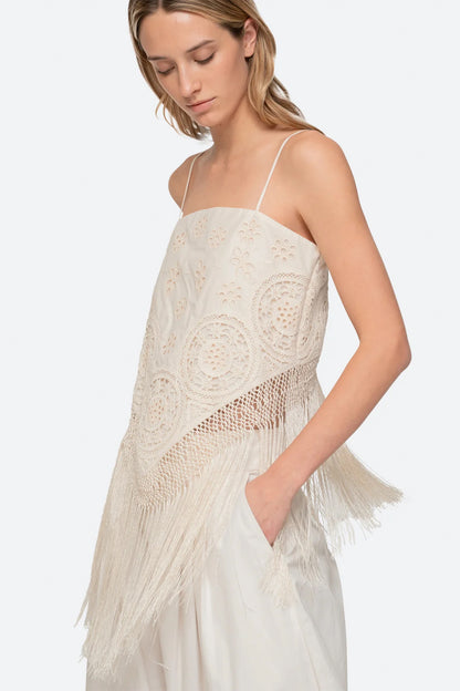 Rafina Eyelet Top