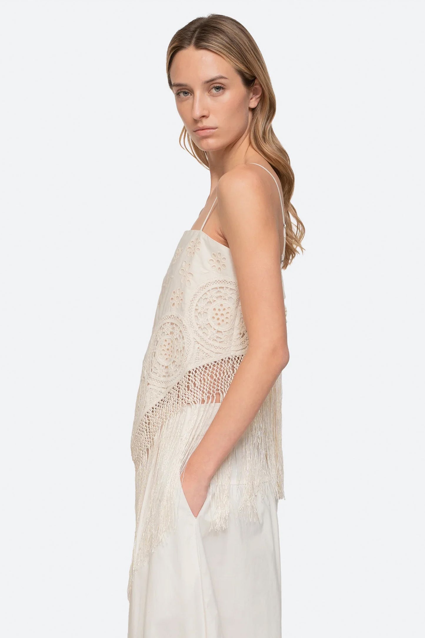 Rafina Eyelet Top
