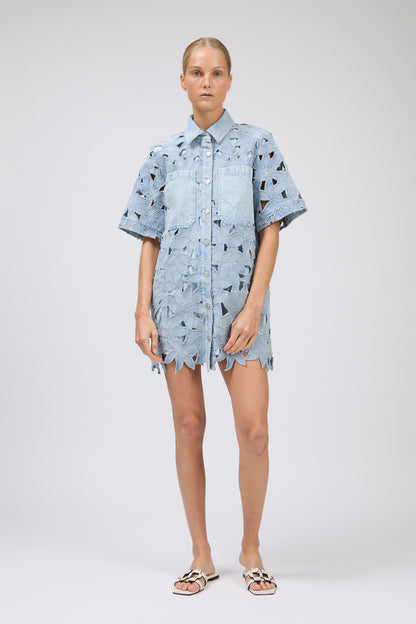 Calyn Mini Shirt Dress
