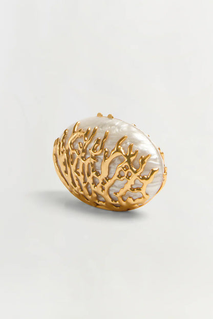 Dylan Coral Clutch