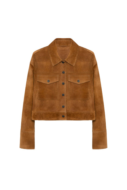 Grafton Suede Cropped Jacket