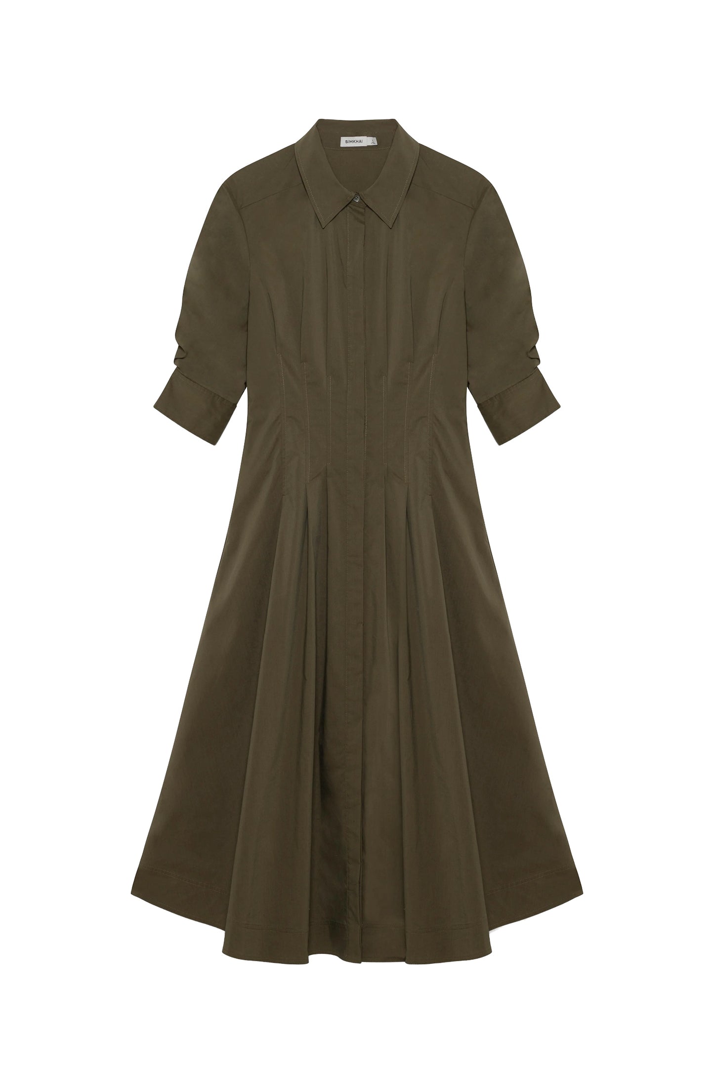 Jazz Pintuck Midi Dress