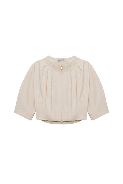 Jess Pleated Jacket