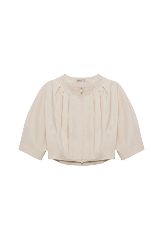 Jess Pleated Jacket