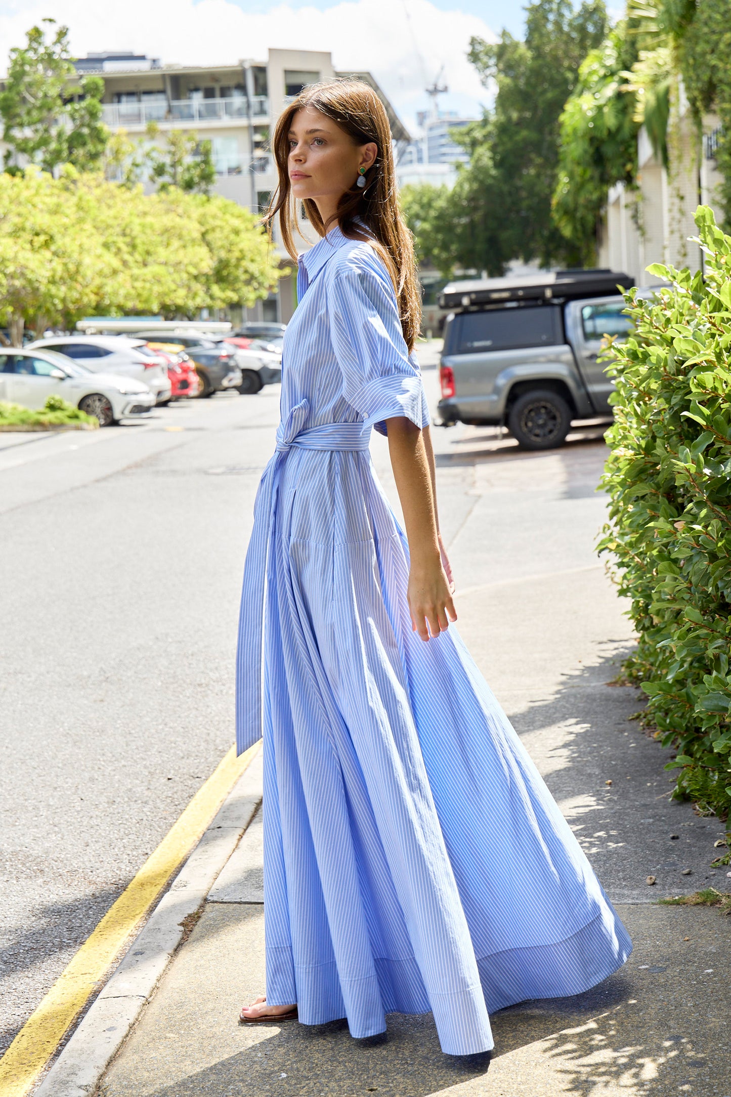 Truman Cotton Shirt Dress