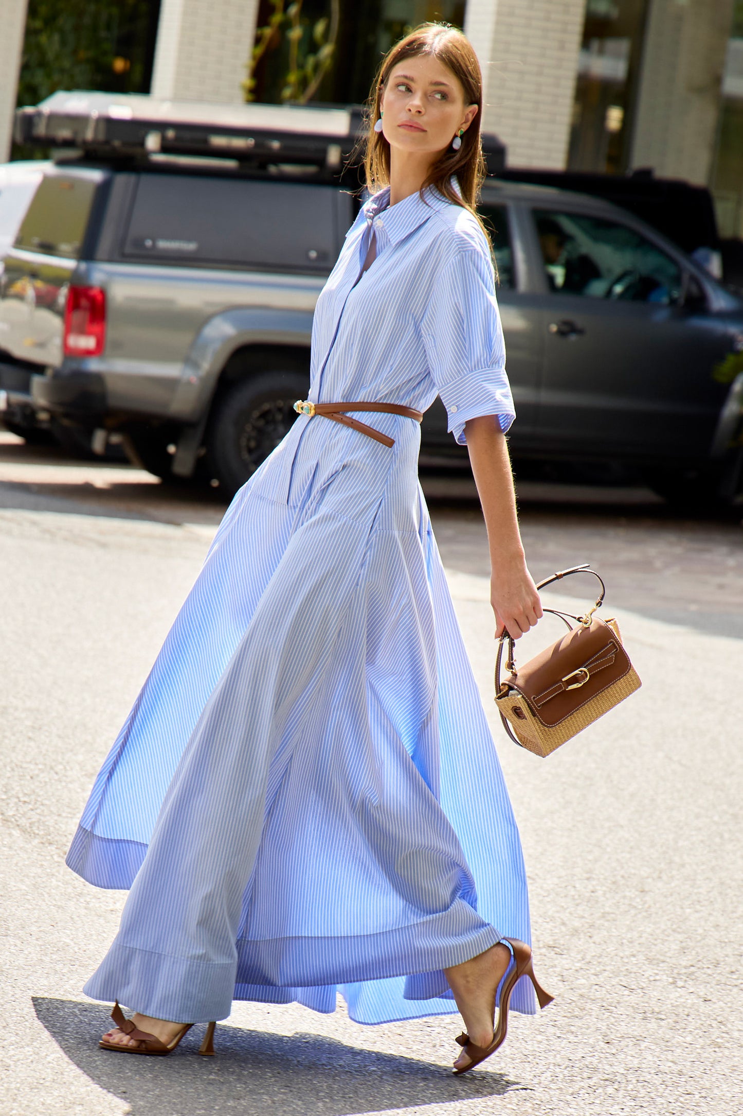 Truman Cotton Shirt Dress