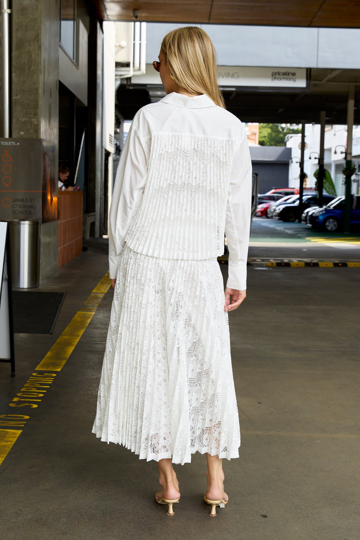 Verona Lace Midi Skirt