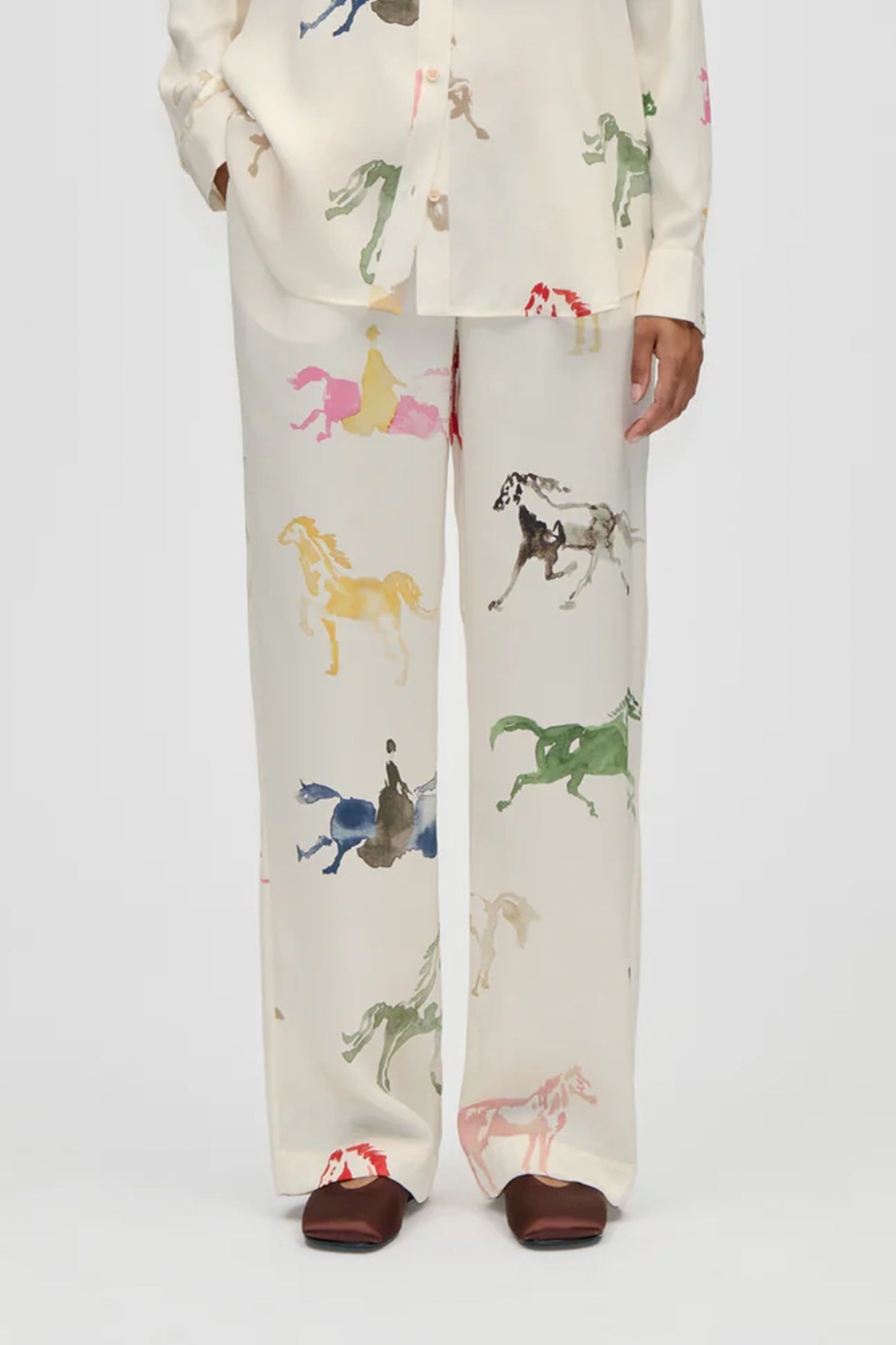 Elasticated Long Pants