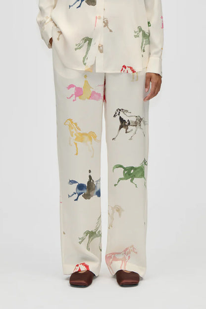 Elasticated Long Pants