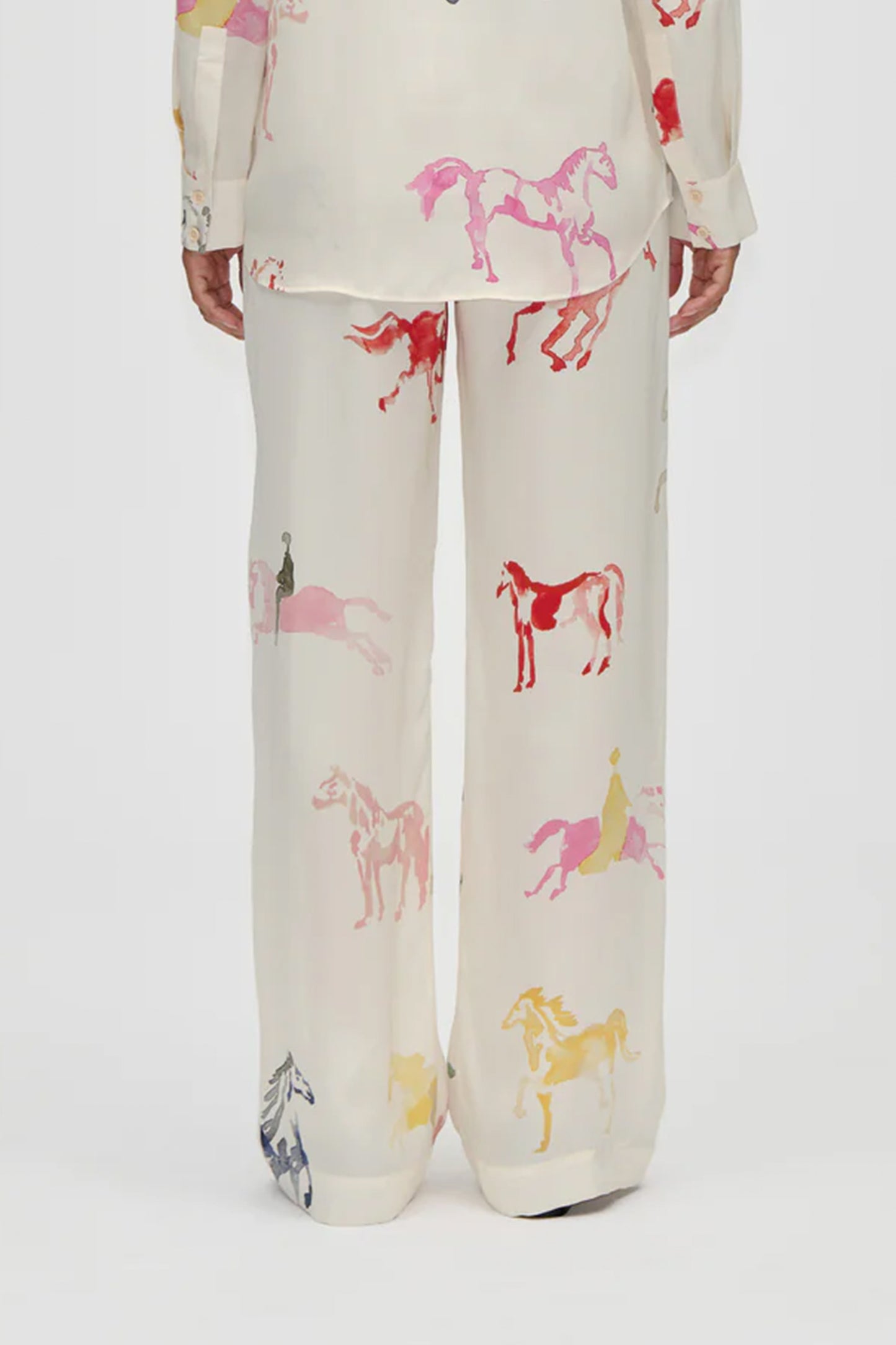 Elasticated Long Pants