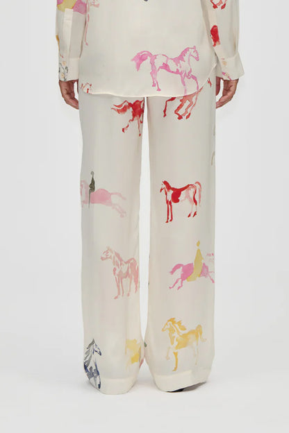 Elasticated Long Pants