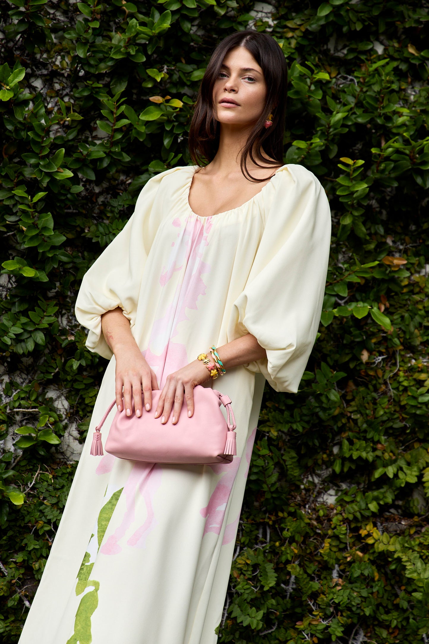 Romantic Voluminous Sleeve Dress