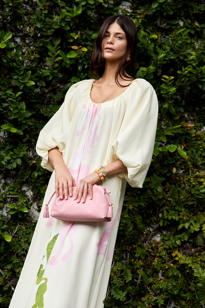 Romantic Voluminous Sleeve Dress