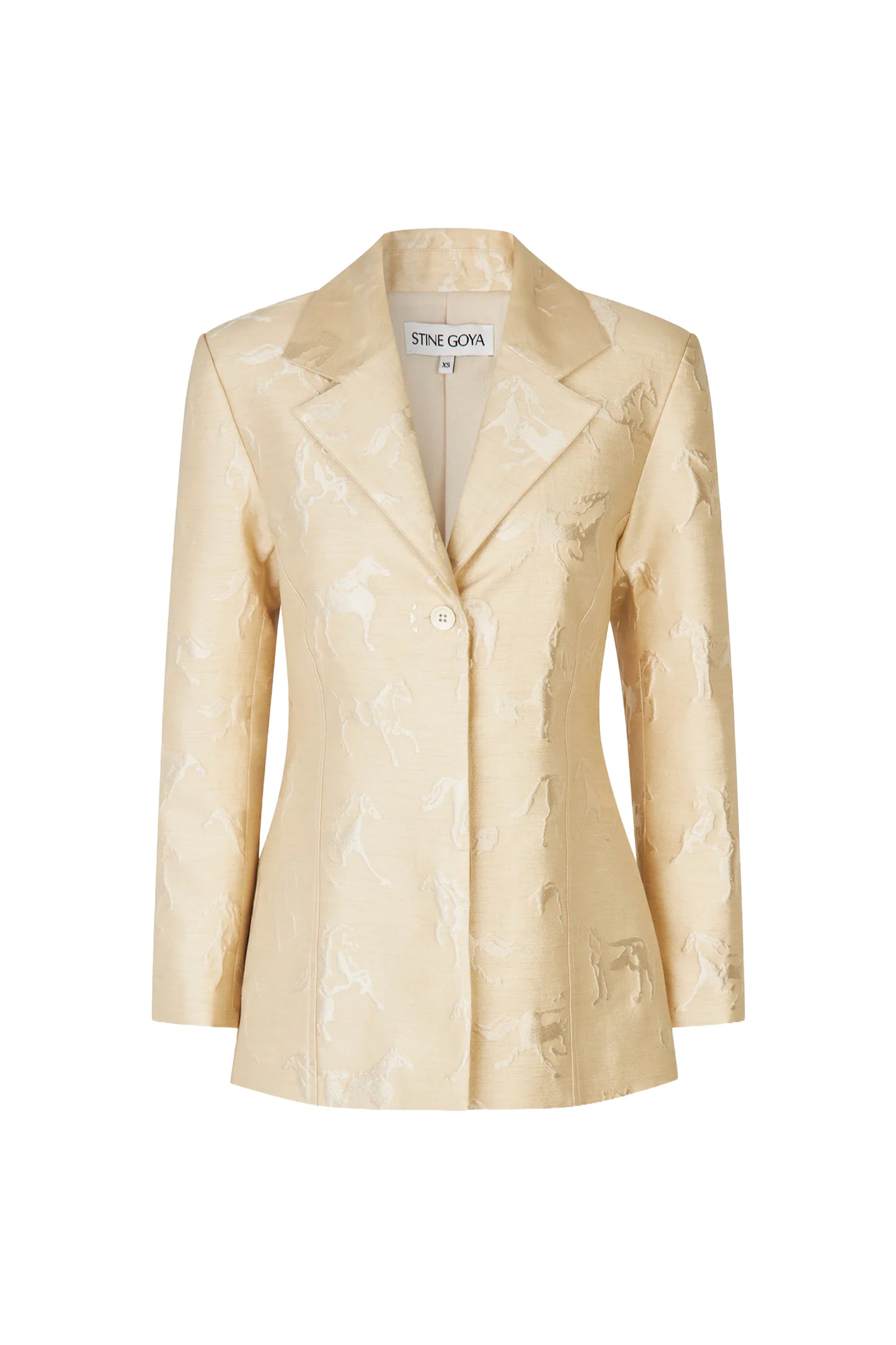 Structured Single-Breasted Jacket