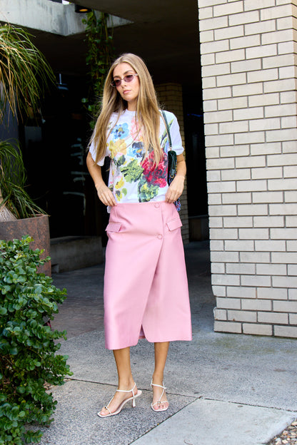 Pencil Midi Skirt